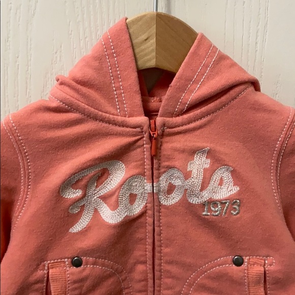 Roots Peach Terrycloth Hoodie - Picture 2 of 6